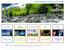 Tablet Screenshot of plasticosdegradables.com.mx